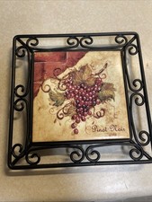 Wine grape ceramic for sale  Levittown