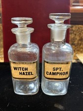 Glass label apothecary for sale  Harwich