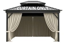 X12 gazebo curtains d'occasion  Expédié en Belgium