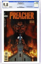 Preacher 1A Fabry CGC 9.8 1995 4545529017 1º aplicativo. Reverend Jesse Custer comprar usado  Enviando para Brazil