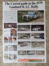 Castrol guide 1979 for sale  BIGGLESWADE