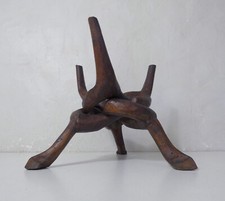 Présentoir socle bois d'occasion  Grand-Fougeray