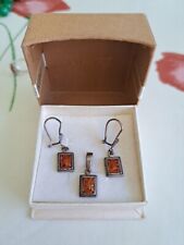 Bijoux argent ambre d'occasion  Rang-du-Fliers