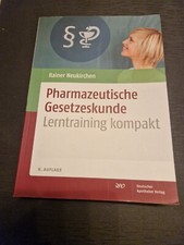 Pharmazeutische gesetzeskunde  gebraucht kaufen  Pritzwalk