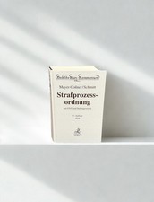 Strafprozessordnung kommentar  gebraucht kaufen  Münster