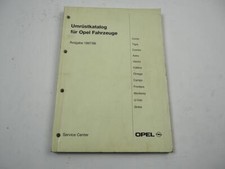 Opel Umrüstkatalog 1997/98 Corsa Tigra Astra F Calibra A Vectra Omega B Frontera comprar usado  Enviando para Brazil