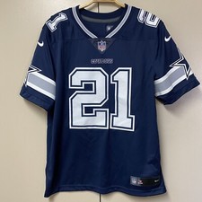 Camisa Jersey Nike NFL Players Masculina Grande Marinha Cowboys Ezekiel Elliott On Field comprar usado  Enviando para Brazil