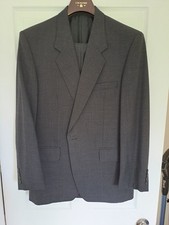 Crombie grey wool for sale  THATCHAM