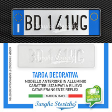 Targa sostitutiva auto usato Targa sostitutiva auto usato  Albano Laziale