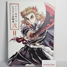 Usado, Livro de arte ilustrações de animação Demon Slayer Kimetsu no Yaiba Vol.2 144P Japão comprar usado  Enviando para Brazil