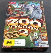 Zoo Tycoon 2: Endangered Species PC Game CD Rom 2005 Completo na Caixa, usado comprar usado  Enviando para Brazil