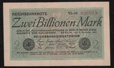 Banknote billionen mark gebraucht kaufen  München