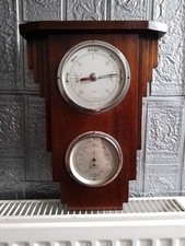 Vintage barometer combined for sale  CHESTERFIELD
