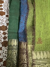 Silk sari blues d'occasion  Expédié en Belgium