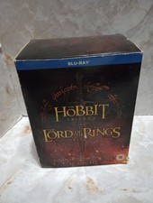 The Hobbit Trilogy and the Lord of the Rings Trilogy: 6-Film BluRay Box Extended, usado comprar usado  Enviando para Brazil