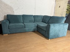 Dfs teal blue for sale  SALFORD