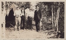 Festa de acampamento lago crescente WI cena de tenda de bétula 1923 - Foto original comprar usado Festa de acampamento lago crescente WI cena de tenda de bétula 1923 - Foto original comprar usado  Enviando para Brazil