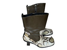 Animal print stiefeletten gebraucht kaufen  Wilthen