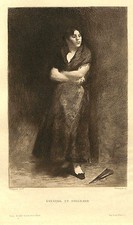 Alexandre falguiere gravure d'occasion  Ouzouer-sur-Loire