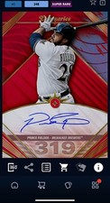 CARTÃO DIGITAL COLORIDO 2025 LUMINARES S1 SUPER RARO SR PRINCE FIELDER BREWERS Topps comprar usado  Enviando para Brazil