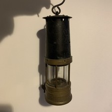 Antique miners lamp for sale  LIVERPOOL