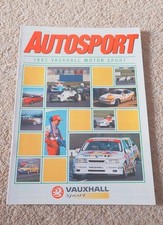 Autosport vauxhall sport for sale  WESTON-SUPER-MARE