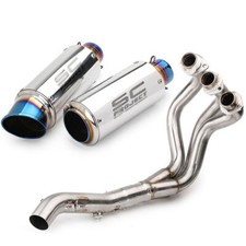 Sistema inteiro para Yamaha MT-09 FZ09 2014-20 XSR900 silenciador escape dianteiro tubo médio comprar usado  Enviando para Brazil