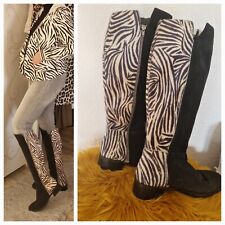 Zebra stiefel stiefelette gebraucht kaufen  Freyburg