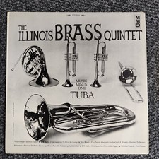 Illinois Brass Quintet - TUBA LP orig 1969 NM/EX Music Minus One Educational comprar usado  Enviando para Brazil