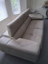 Italian leather sofa for sale  WINSCOMBE