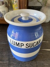 Green cornishware lump for sale  LICHFIELD