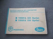 Fahrerhandbuch handbuch vespa gebraucht kaufen  Ellwangen (Jagst)