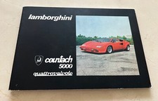 Lamborghini countach owners d'occasion  Expédié en Belgium