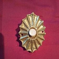 Brass bell push for sale  HOVE