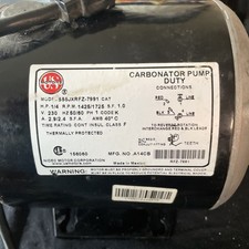 Motors carbonator pump for sale  Seaside