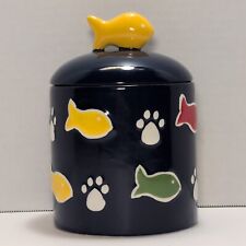 Ceramic canister cat for sale  Lake Placid