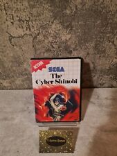 Sega Master System The Cyber Shinobi mit OVP und Anleitung Multi Language  comprar usado  Enviando para Brazil
