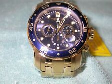 Invicta 0073 Pro Diver relógio cronógrafo masculino 48mm mostrador azul moldura azul, usado comprar usado  Enviando para Brazil