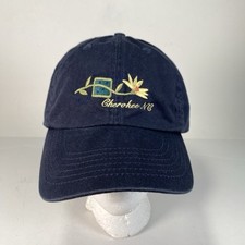Boné Cherokee NC Carolina do Norte alça traseira floral pai beisebol ao ar livre, usado comprar usado  Enviando para Brazil