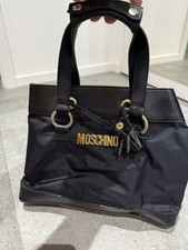 Schwarze riginal moschino gebraucht kaufen  Castrop-Rauxel