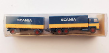 Wiking 460 Miniaturmodell 1:87 H0 - LKW Scania 111 - Pritsche Plane Fernlastzug, usado comprar usado  Enviando para Brazil