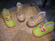 Lot chaussures garçon d'occasion  Bourgoin-Jallieu