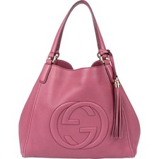 Gucci pink leather gebraucht kaufen  Halle