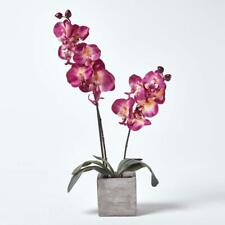 Artificial burgundy orchids for sale  CRADLEY HEATH