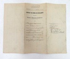 Raro 1917 contratto usato  Spedire a Italy