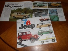 1976 jeep brochure for sale  Greencastle