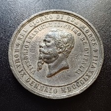 Medaglia metallo bianco usato  Riolo Terme