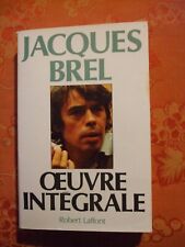 Jacques brel œuvre d'occasion  Biars-sur-Cère