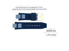 Autêntica pulseira de relógio Invicta Subaqua 17124 poliuretano preto 28 mm comprar usado  Enviando para Brazil