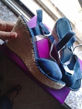 Zeppe donna jeans usato  Jerzu